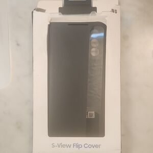 Samsung S-View Flip Cover - Black